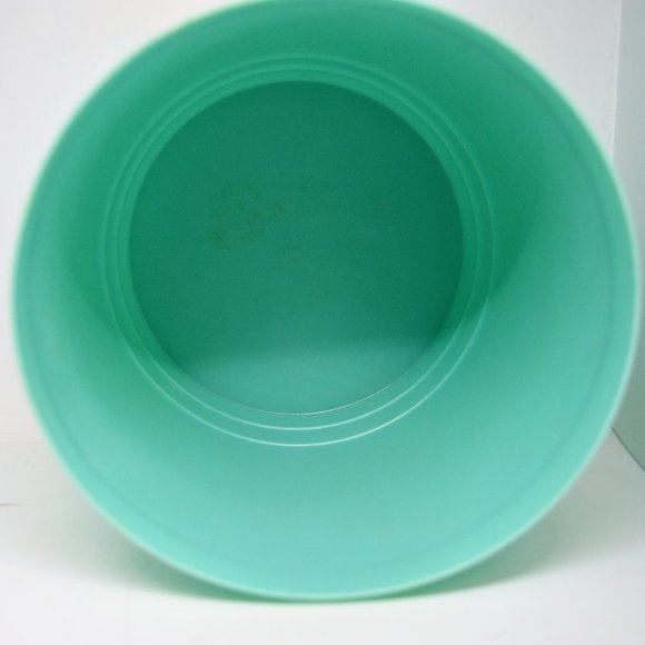 Vintage Stanley Atomic FLOUR MCM 1950s Plastic Canister in Turquoise - Picture 6 of 7